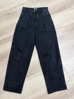 UNIQLO U ワイドフィットカーブジーンズ　25