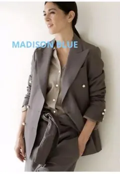 未使用タグ付き　MADISONBLUE ダブル　ロングジャケット　タキシード　絹 2025年最新】MADISONBLUE マディソンブルー W6Bの人気アイテム - メルカリ