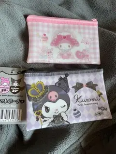 My Melody & Kuromi ポーチ 20周年記念　マイメロ　クロミ