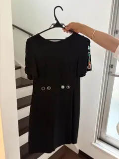 EMILIO PUCCI 半袖ワンピース ブラックのサムネイル
