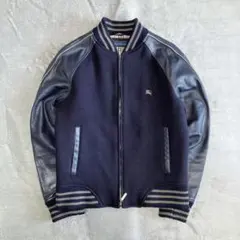 ◎BURBERRY BLUE LABEL スタジャン L 青×黄色 バーバリーブルーレーベル メンズ 複数落札同梱OK C190404-208 2025年最新BURBERRY BLUE LABEL スタジャンの人気アイテム - メルカリ