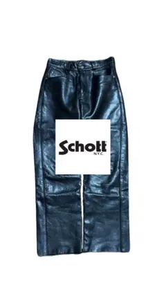 2026年最新】レザーパンツ schottの人気アイテム - メルカリ