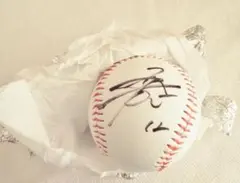 ファイターズ　松本剛　サインボール 選手プリントサインボール（松本 剛 ＃7）