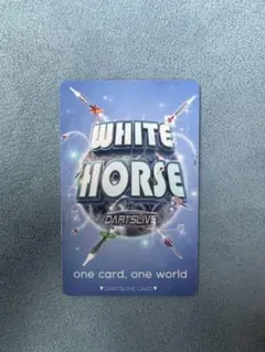 ☆激レア ダーツライブカード WHITE HORSE - メルカリ