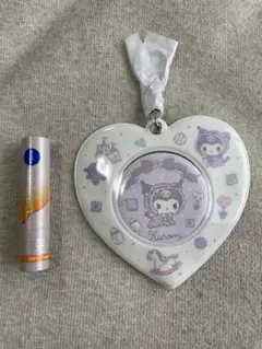 サンリオ　クロミ　缶バッジ&ホルダーセット