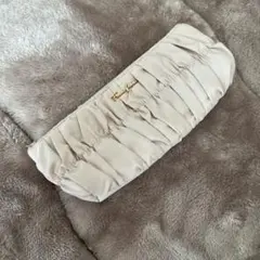 Francfranc フランフラン ギャザーペン＆アイグラスケース ライトピンク