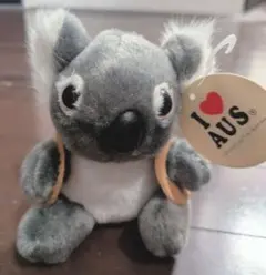 コアラ ぬいぐるみキーホルダー I LOVE AUS