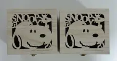 スヌーピー 木箱