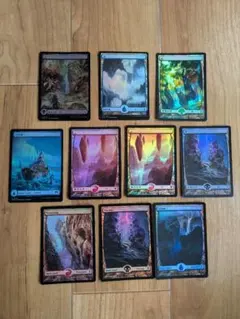 基本土地5種(平地/島/沼/山/森) Foil Secret Lair MTG - メルカリ