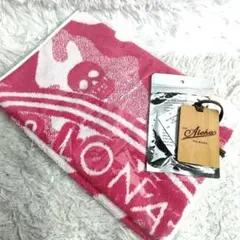 新品 MARK＆LONA マークアンドロナ タオル＆ウッドバッジ セット
