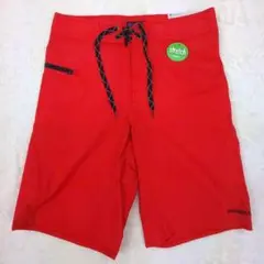【美品】patagonia ボードショーツ W28 ストレッチ レッド