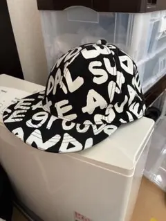 COCOLULU ブラックホワイトキャップ