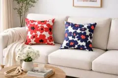 クッションカバー　2枚セット　北欧調　北欧　サイズオーダー受付中