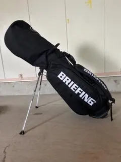 値下げ❣️BRIEFING ゴルフ スタンドキャディバッグ ブラック - メルカリ