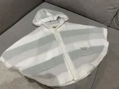 ジェラートピケ ベビー ポンチョ ルームウェア