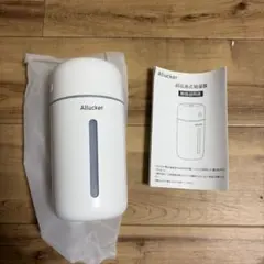 【新品未使用】超音波式 加湿器 卓上 小型 静音 USB充電式 小型加湿器のサムネイル