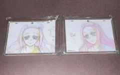 鬼滅の刃　ダイニングお楽しみくじ　アクリルチャーム 2点セット