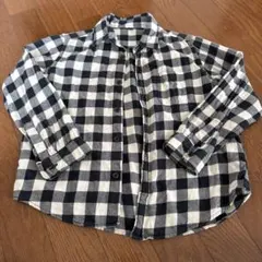 UNIQLO チェック柄 長袖シャツ 130サイズ