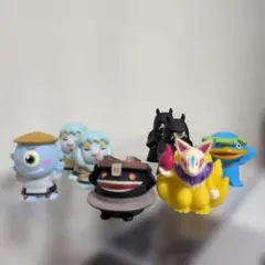 妖怪ウォッチ 指人形とフィギュアまとめセット6種 8体のサムネイル