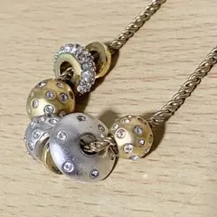 スワロフスキー SWAROVSKI ネックレス ペンダント ボール 7連