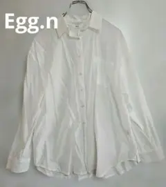 Eggnog ホワイト 長袖シャツ