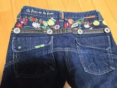 As know as de base 花柄刺繍 デニムパンツのサムネイル