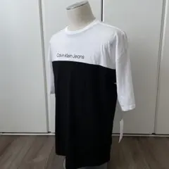 新品★CK カルバンクラインジーンズ　半袖　Tシャツ　XL 18-20 ブラック