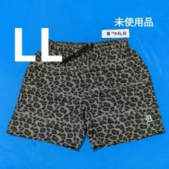 【未使用品・LL】MLB公式デトロイトタイガース●ヒョウ柄ショートパンツ