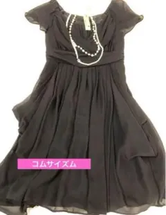 美品　1度のみ　コムサイズムワンピース　パーティドレス　クリーニング済み　綺麗