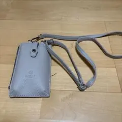 ショルダーバック ナイロン グレー