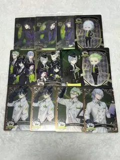 ツイステ・ディアソムニア寮 アクリルカード12枚(11種)まとめ売り