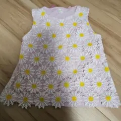 apres les cours花柄タンクトップ 100cm