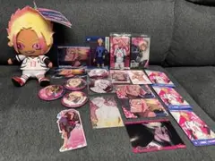 ブルーロック　士道龍聖　グッズ　ぬいぐるみ　缶バッジ　カード　まとめ売り　セット