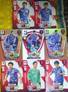 PANINI Adrenalyn XL 日本代表 8枚セット