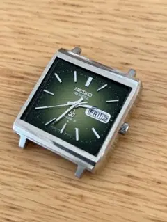 S*o様 SEIKO クォーツ腕時計 グリーン文字盤 タイプ2 ジャンク
