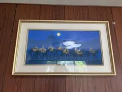 平山郁夫 パルミラ遺跡を行く・月 シルクスクリーン - メルカリ