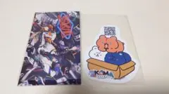 にじさんじ　3SKM ステッカー　カード　入場特典　AGF