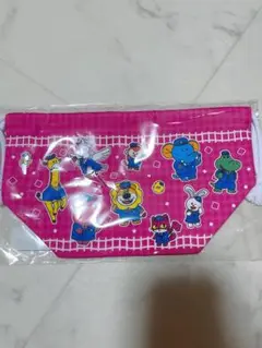 たべっ子どうぶつ ピンクお弁当袋