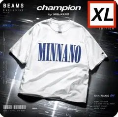 50周年別注】Champion by MIN-NANO ロゴTシャツ XL - メルカリ