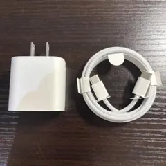 Apple純正20W USB-C電源アダプタ とC to Cケーブルセット