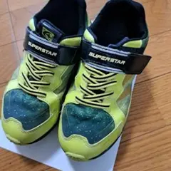 SUPERSTAR スニーカー 21.0cm イエロー/グリーン