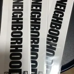 NEIGHBORHOOD ステッカー 黒 1枚
