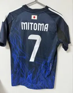 新品　未使用　日本代表　ユニフォーム　サッカー　三笘　7 キッズ　ジュニア