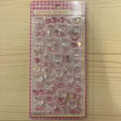 正規品＊第二弾ハローキティ ピンクボンボンドロップシール サンリオ