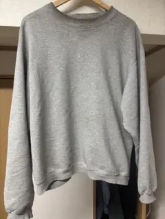 チャンピオン　古着　グレー クルーネック スウェット　90s