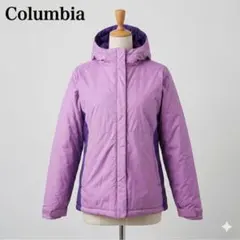 Columbia コロンビア ナイロンジャケット レディースS 紫 防寒フリース