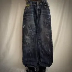 00s archive fade denim pants grunge y2k - メルカリ