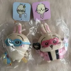 ちいかわ ゴーグルうさぎマスコット　オタ活　うちわ