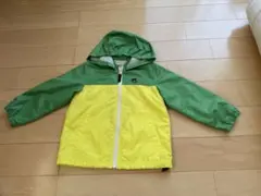 MIKIHOUSE DOUBLE キッズ フード付きジャケット 緑と黄色