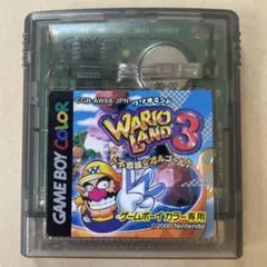 ゲームボーイカラー　ソフト　ワリオランド3不思議なオルゴール　任天堂